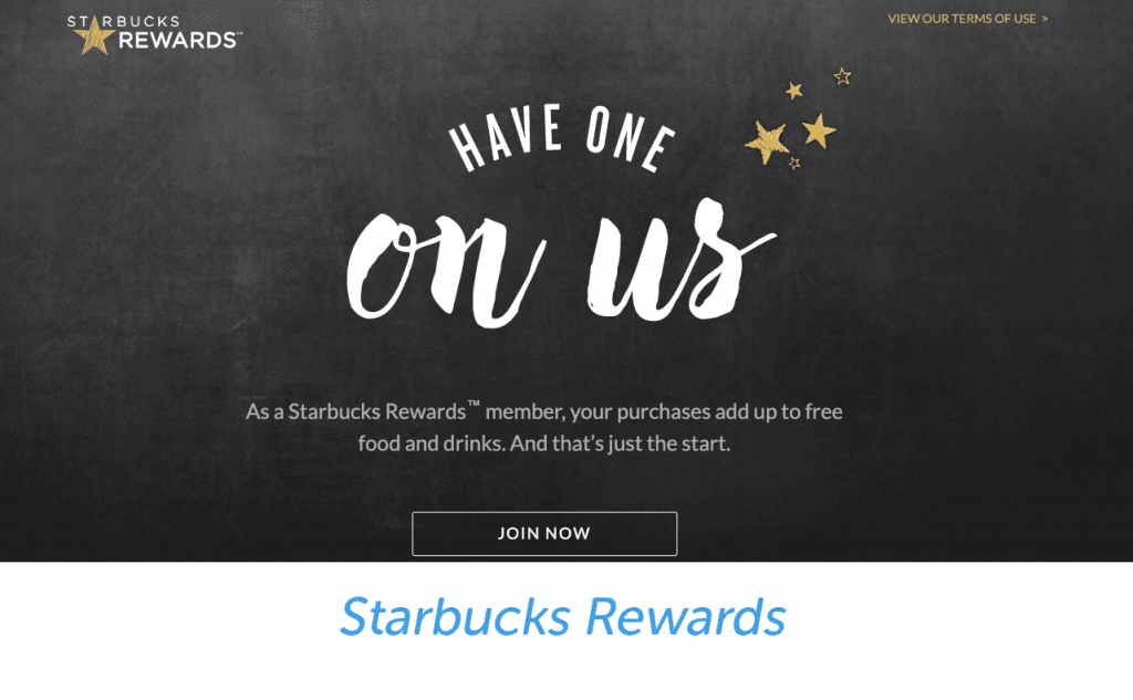 Starbucks Rewards program