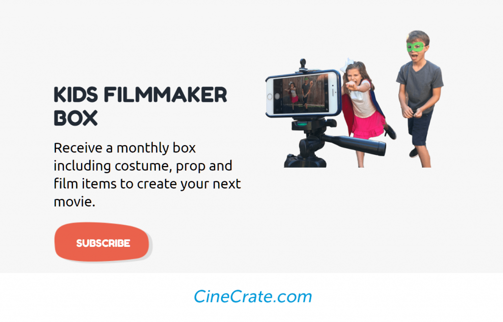 cinecrate subscription box service for kids