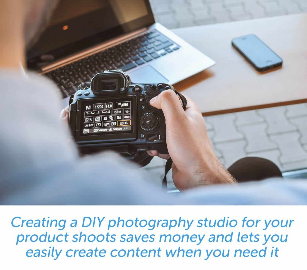 Creating a DIY photography studio saves money and creates flexibility