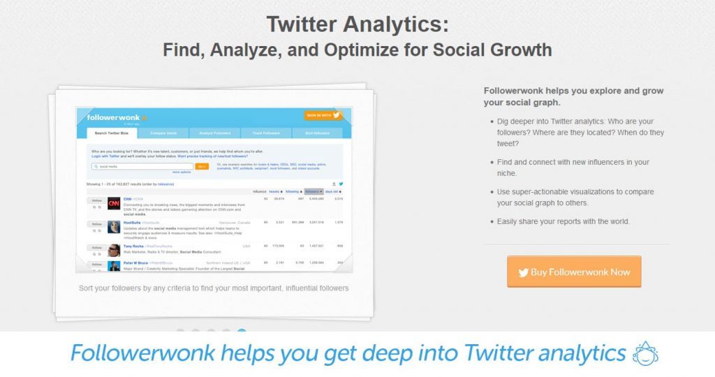 Followerwonk helps you get deep into Twitter analytics.